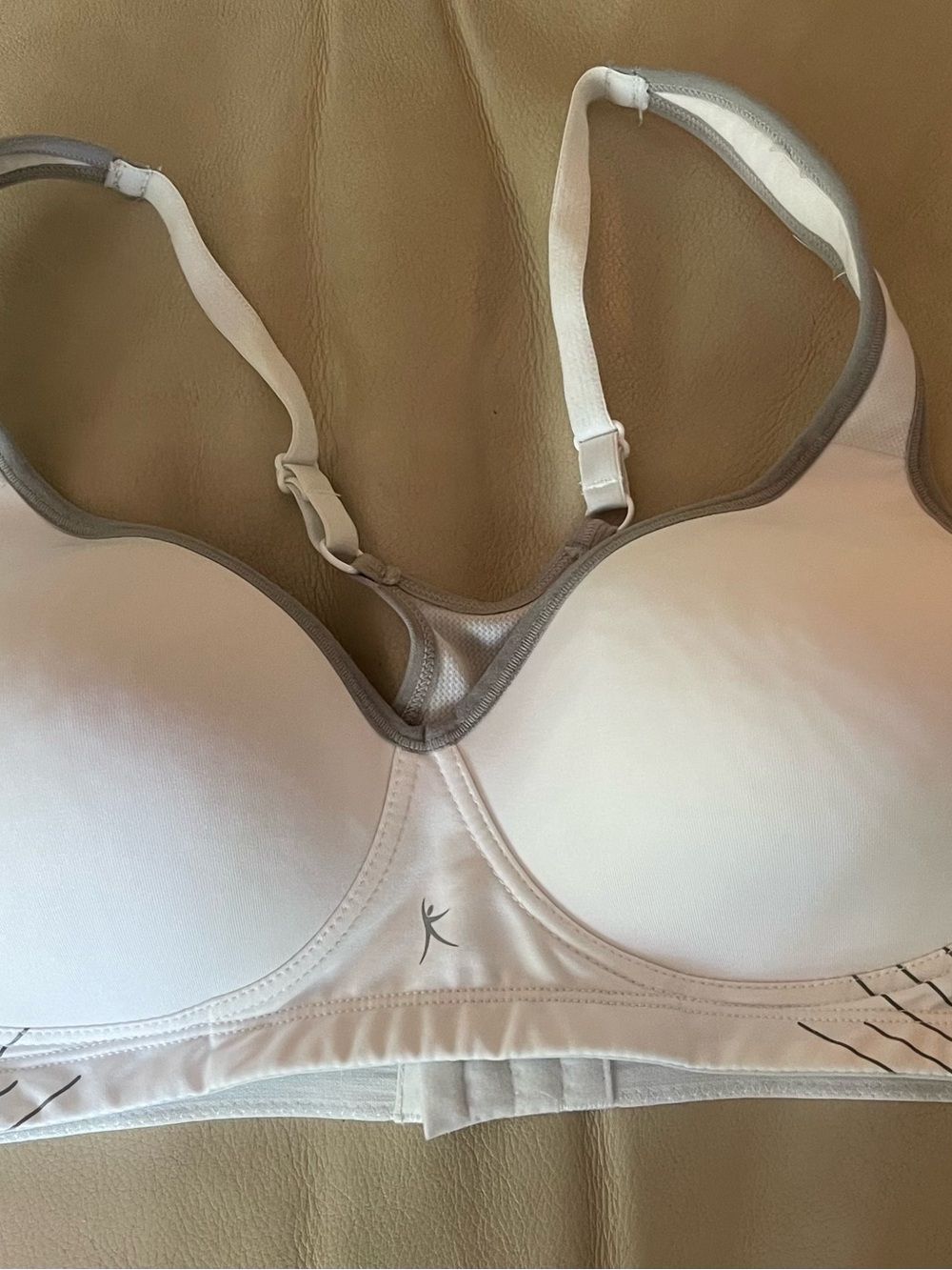 White Seamless Molded Cup Bra